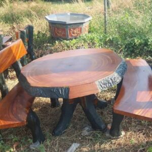 Ghế Đá Giả Gỗ - C13