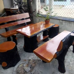 Ghế Đá Giả Gỗ - C4